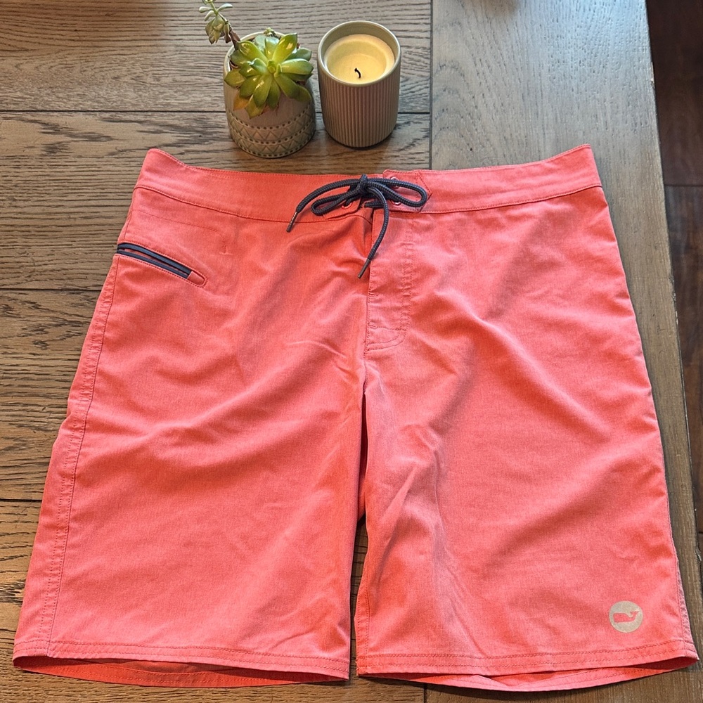 Vineyard Vines Coral Hybrid Shorts